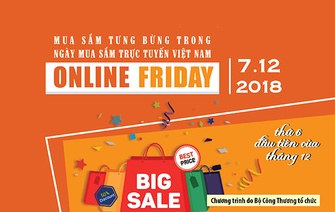 Online Friday 2018: Hôm nay, bùng nổ khuyến mại trong Ngày mua sắm trực tuyến lớn nhất năm